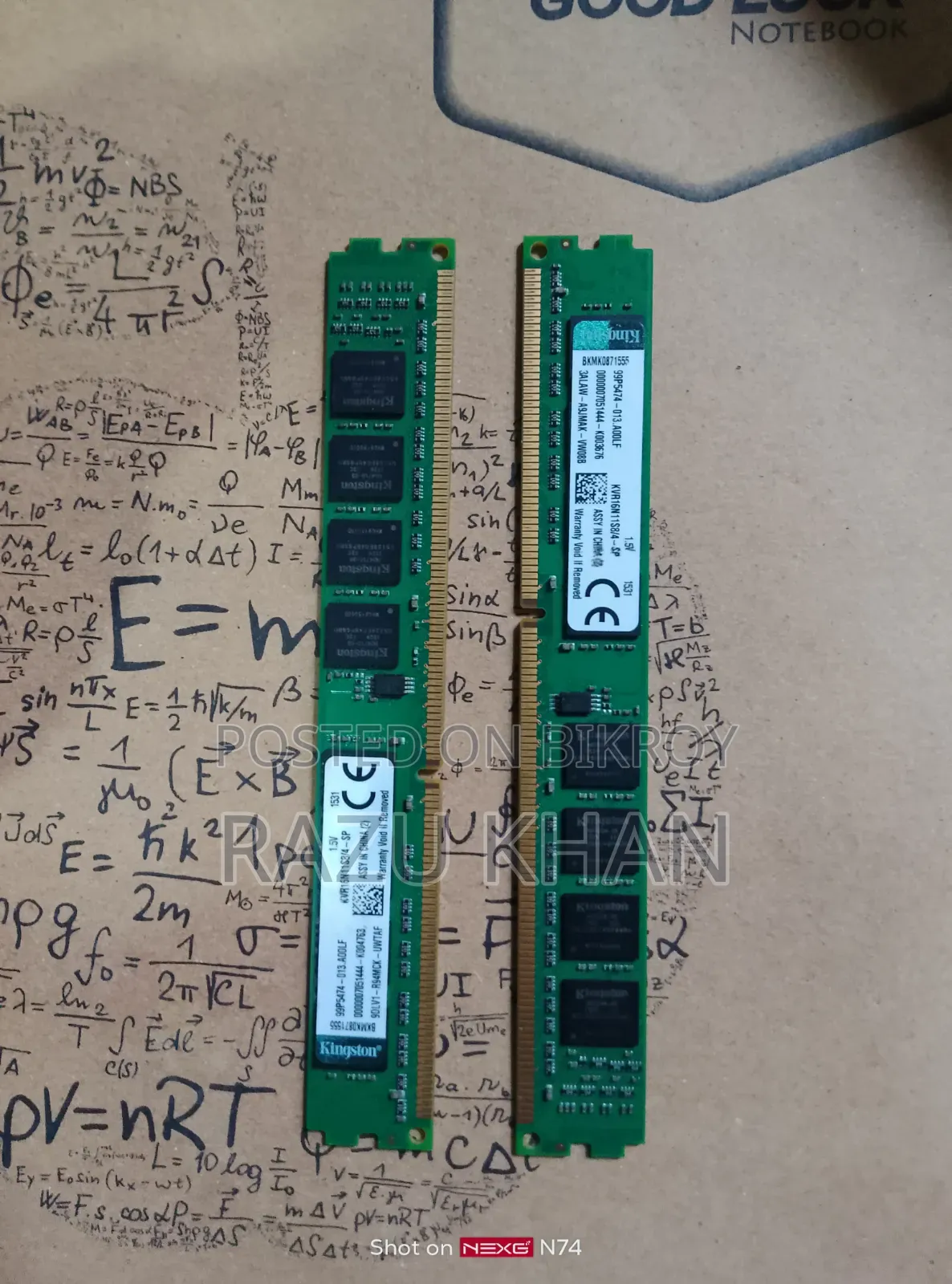 Ddr3 4+4 Gb Ram