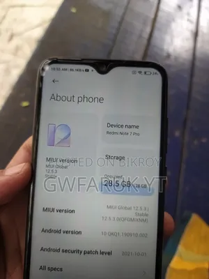Xiaomi Redmi Note 7 Pro 128 GB Black
