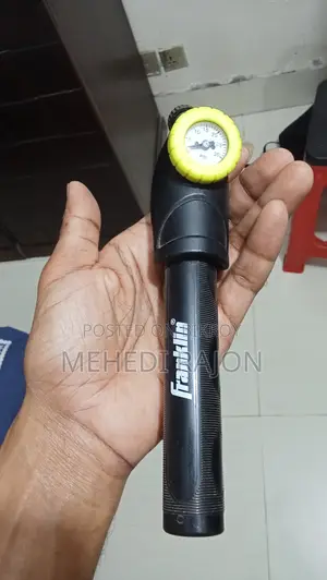 ফ্র্যাঙ্কলিন স্পোর্টস বল পাম্পার + প্রেশার গেজ মিটার