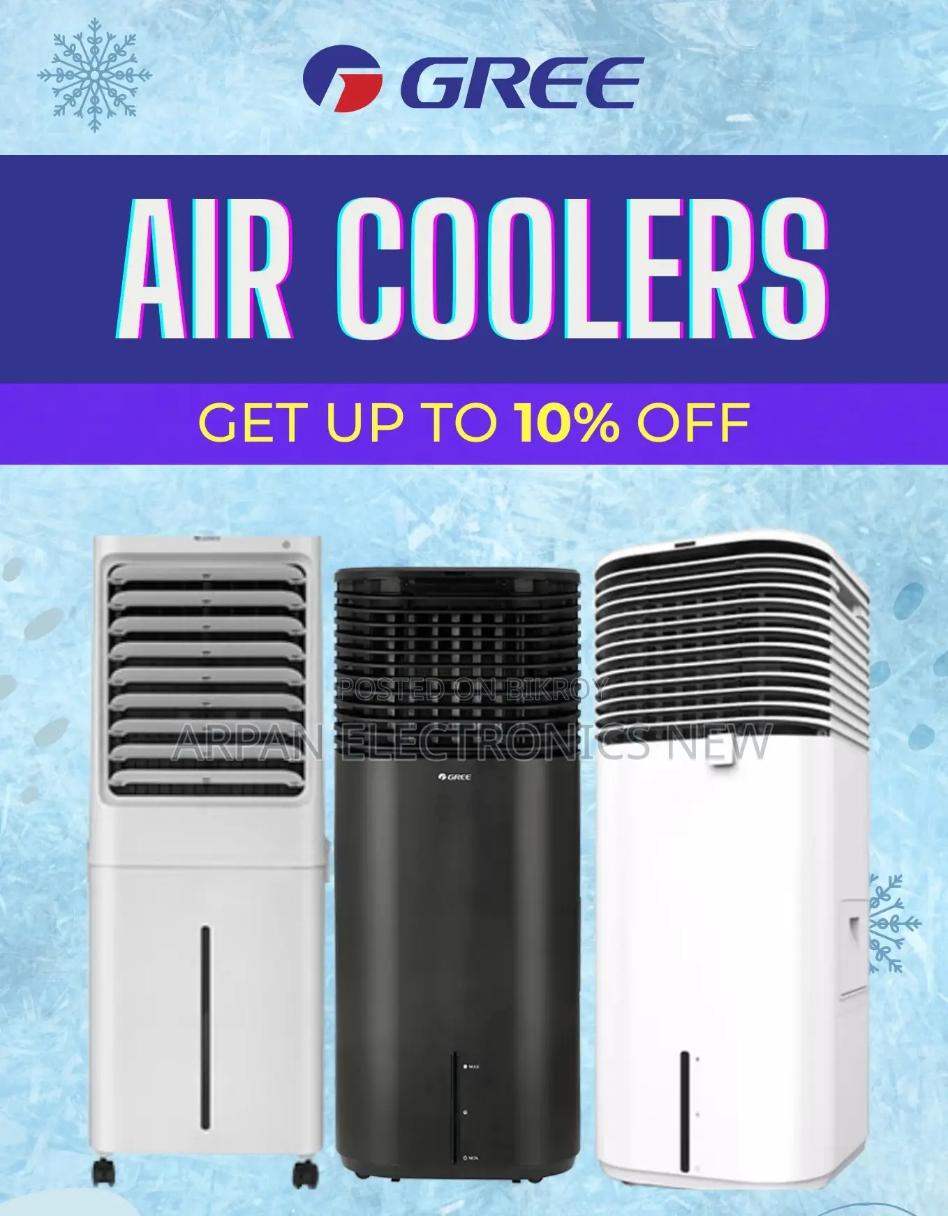 Vision 35l Air Cooler Super Cool With Remote Control System