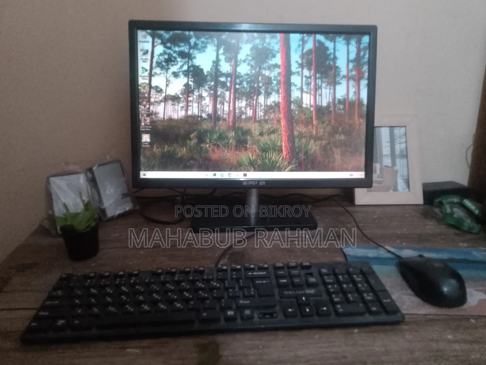 Desktop Computer 8GB Intel Core I7 HDD+SSD 256GB