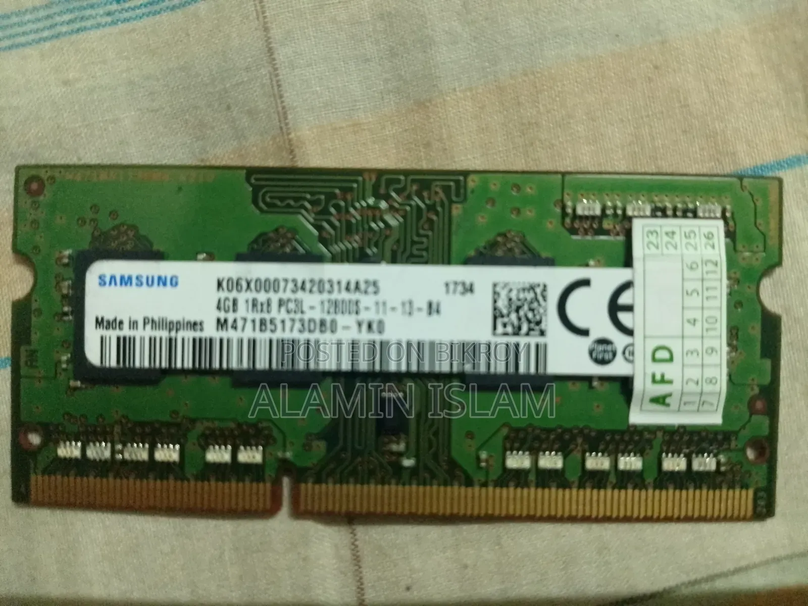 Laptop RAM