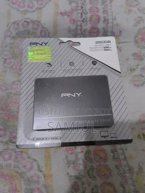 Pny Cs900 250GB 2.5” SATA SSD (New)