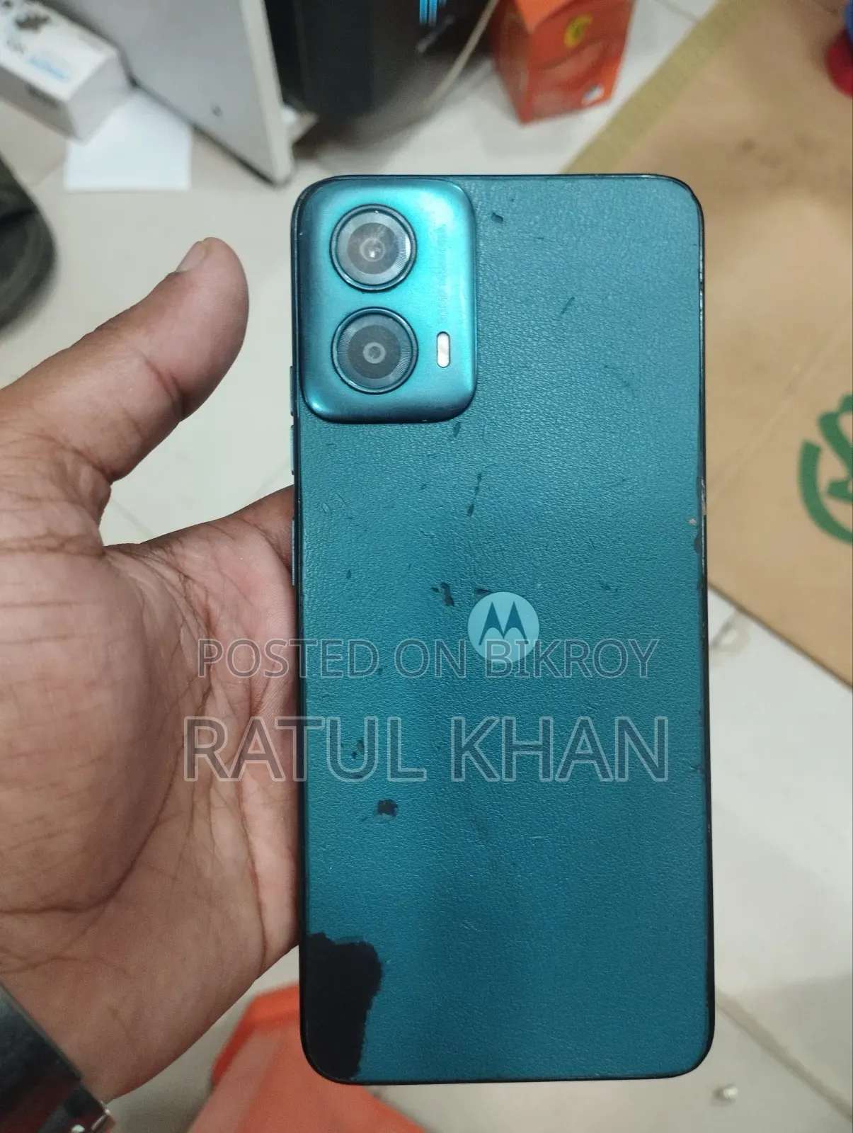 মোটোরোলা জি৩৪ ৫জি ১২৮ জিবি নীল