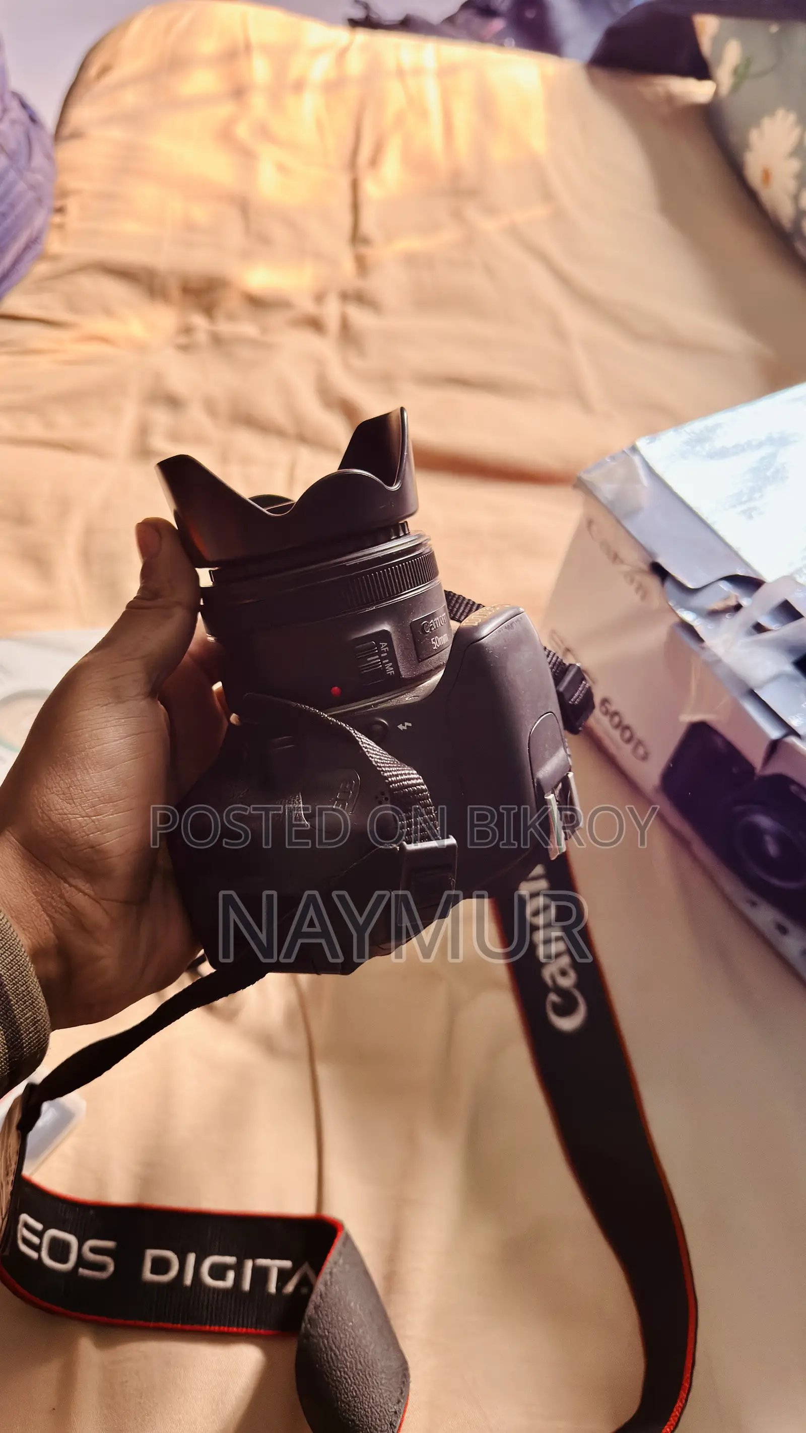 Canon 600d + 50mm 1.8 Lens