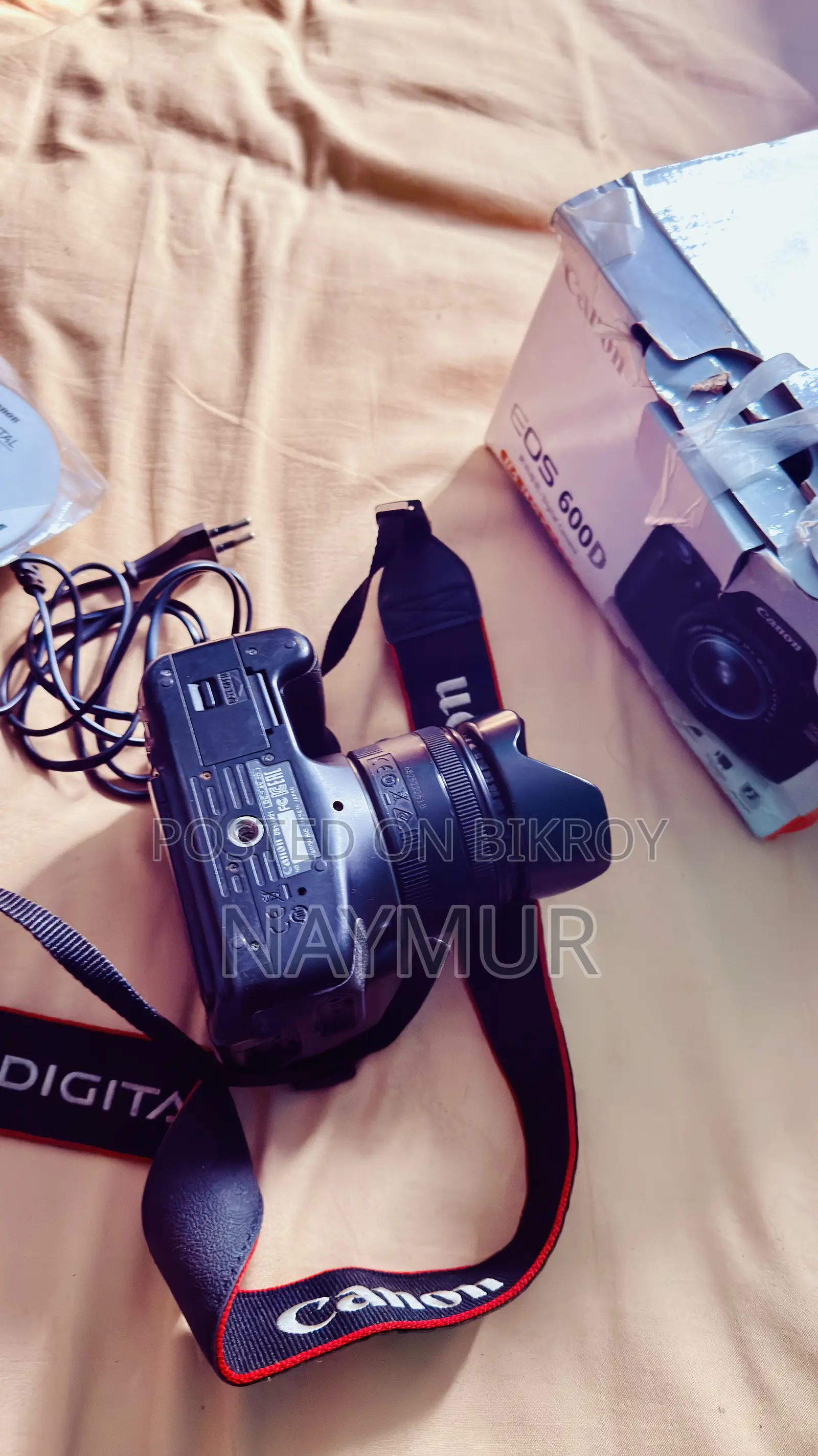 Canon 600d + 50mm 1.8 Lens