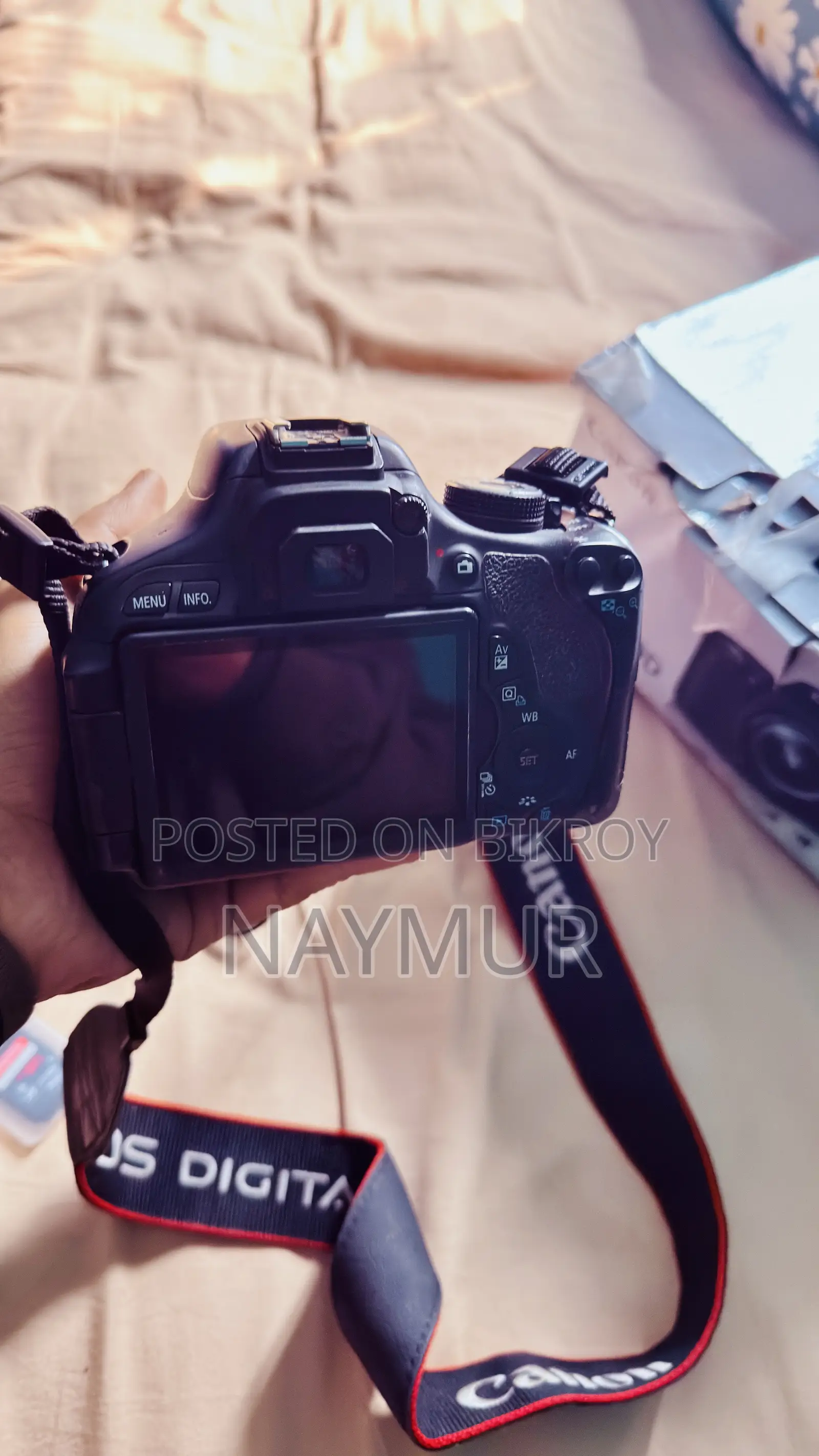 Canon 600d + 50mm 1.8 Lens