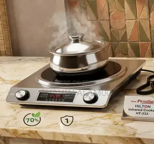 New Prastige Hilton 2500w Heavy Duty Infrared Cooker - Model Ht-333