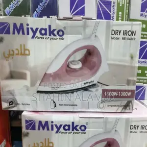 Miyako Mei-048cp Dry Iron – Product Features