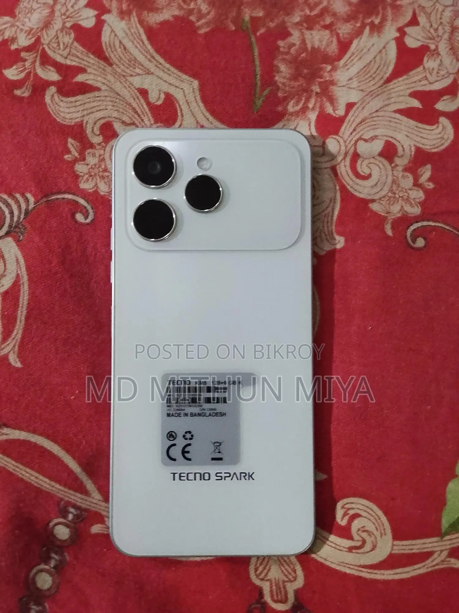 New Tecno Spark 40 256 GB White