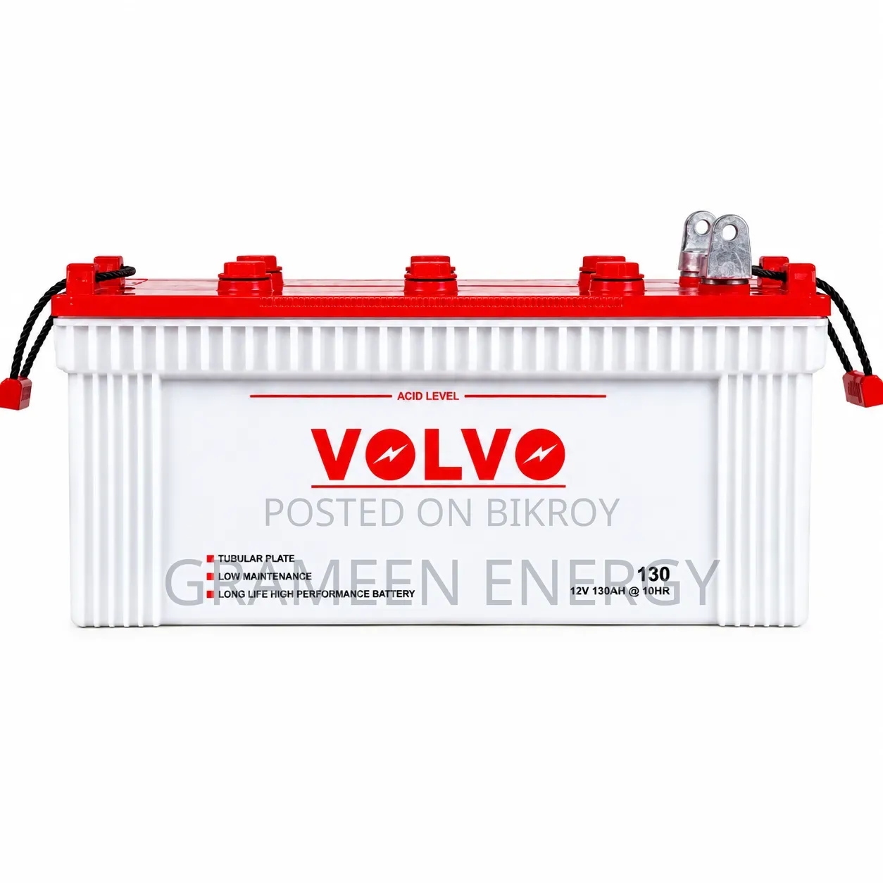 Volvo 130 Ah Tubular Battery