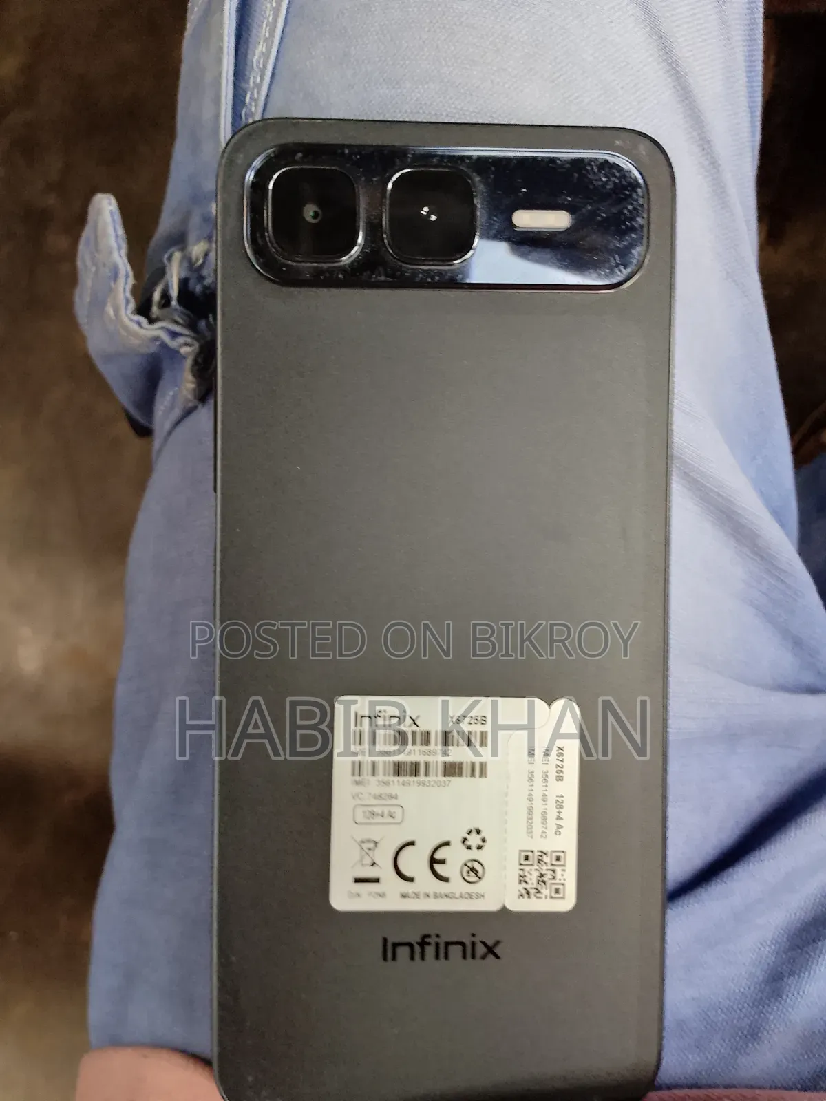 New Infinix Smart 10 Plus 128 GB Black