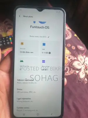 Vivo Y17 128 GB Black