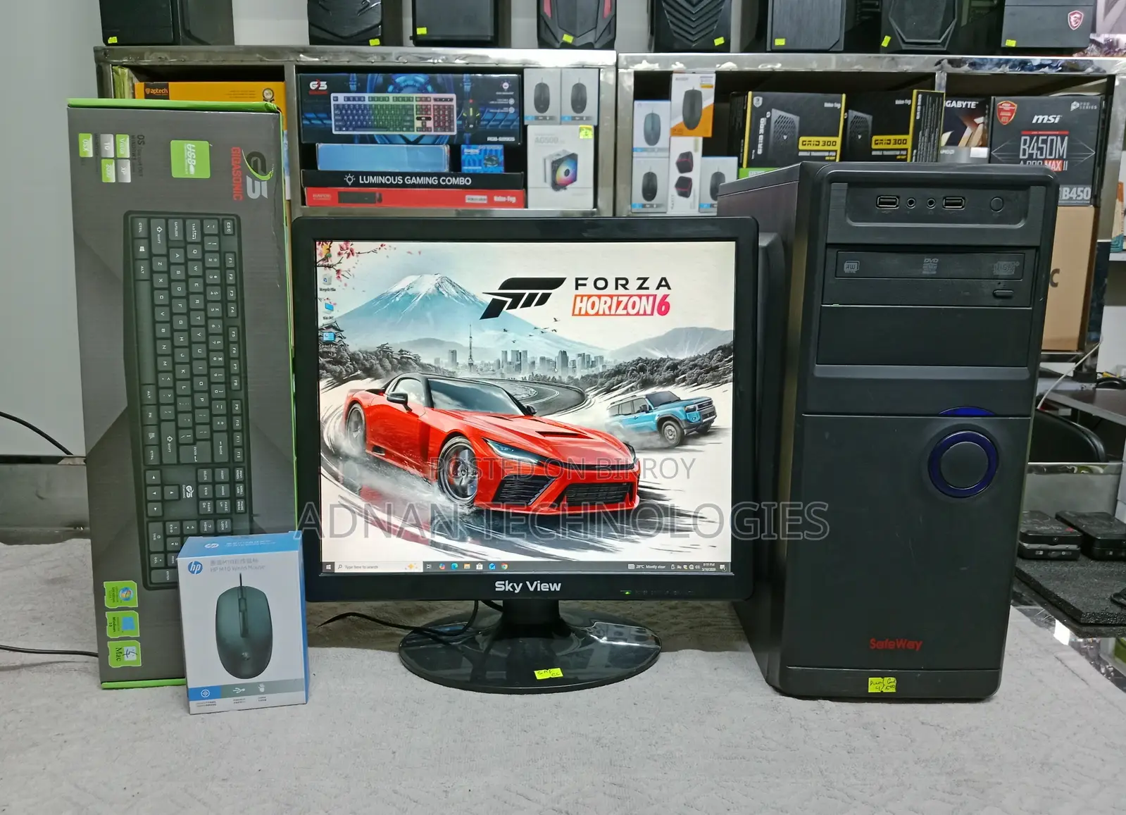 ডেস্কটপ কম্পিউটার 4GB Intel Core 2 Duo HDD 500GB
