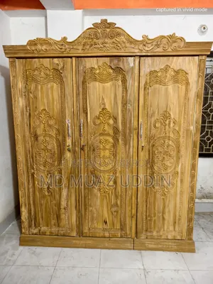 Three-door almirah