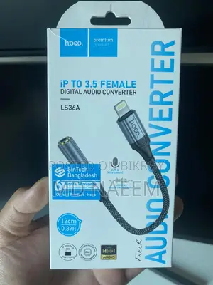 Lightning To 3.5mm Audio Adapter For iPhone With Mic