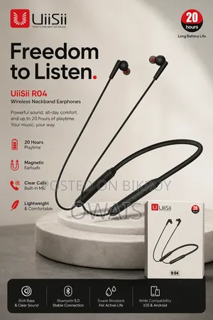 Uiisii Neck Bend Headphone