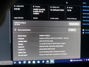Desktop Computer Gigabyte GB-BKi5HT2-7200 8GB Intel Core I3 SSD 128GB