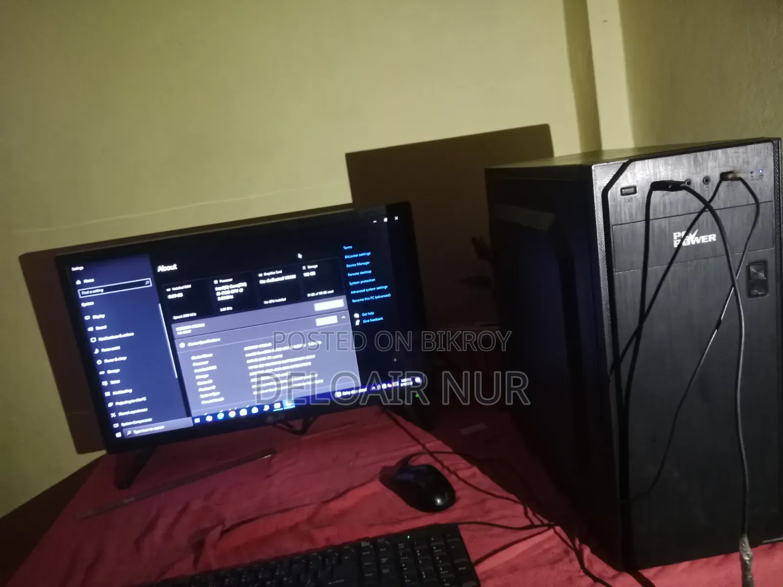 ডেস্কটপ কম্পিউটার গিগাবাইট GB-BKi5HT2-7200 ৮জিবি ইন্টেল কোর আই৩ এসএসডি ১২৮জিবি