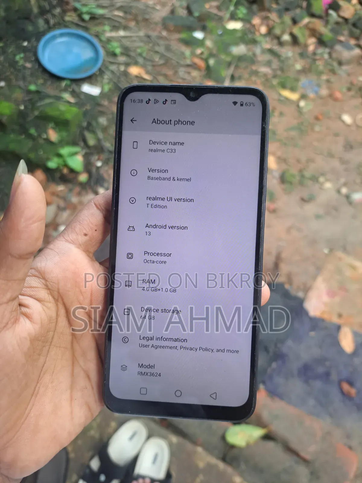 রিয়েলমি সি৩৩ ৬৪ জিবি ব্ল্যাক