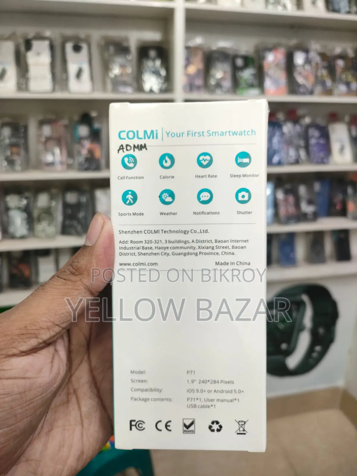 Colmi P71 Calling Smartwatch