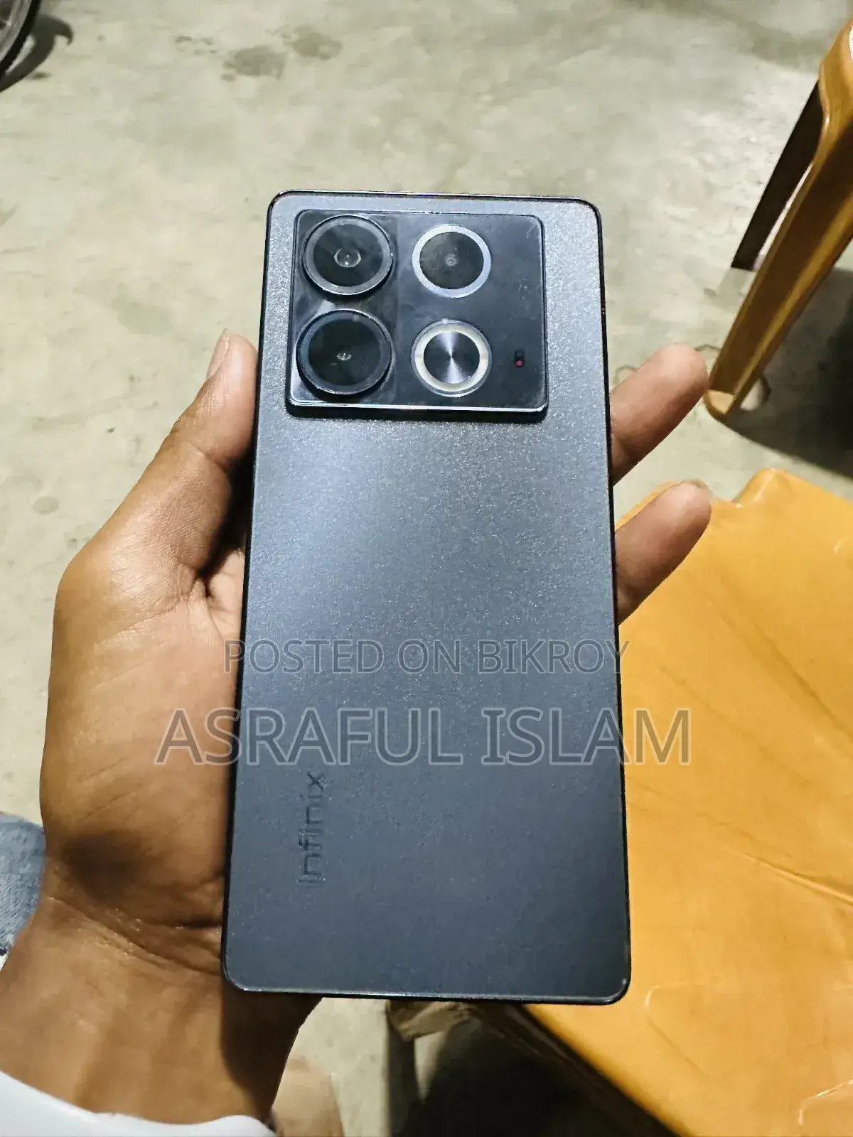 New Infinix Note 40 256 GB Black
