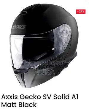Axxis Gecko Sv Solid A1 Matt Black Helmet for Sale