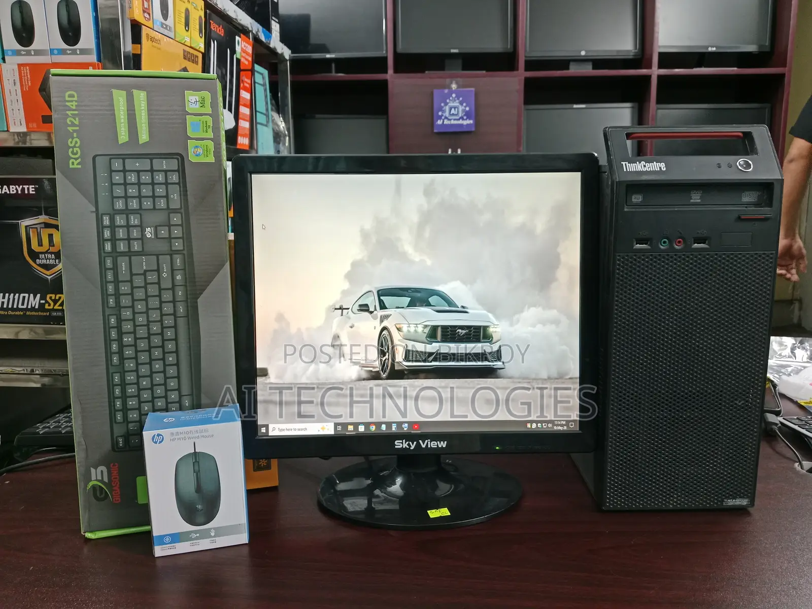 Desktop Computer Lenovo 4GB Intel Core 2 Duo HDD 500GB