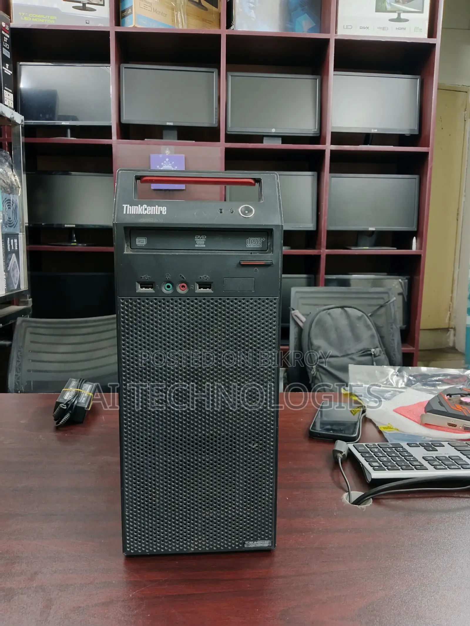 Desktop Computer Lenovo 4GB Intel Core 2 Duo HDD 500GB
