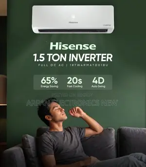 Buy Your Hisense 1.5 Ton Full DC Inverter AC Today!