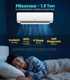 Hisense Smart Compact Inverter AC Split Type 1.5 Ton Air Conditioner