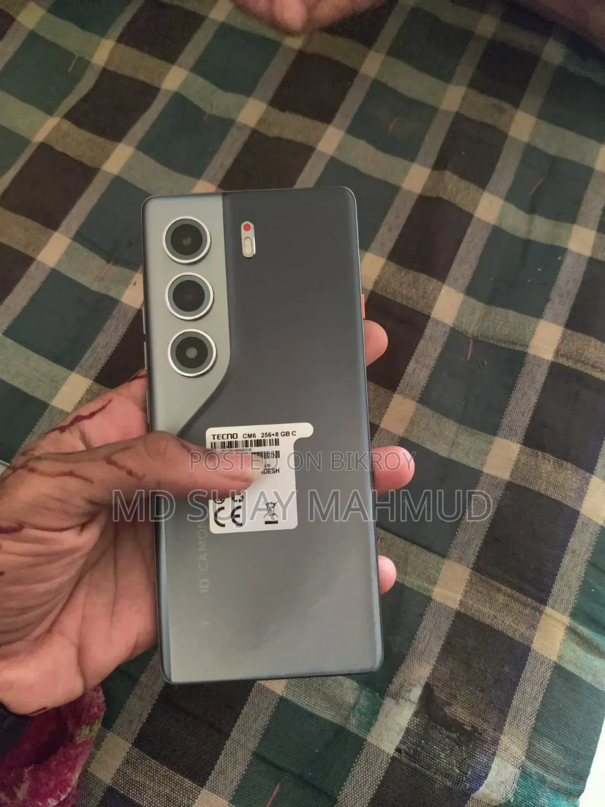 Tecno Spark 40 Pro 256 GB Gray