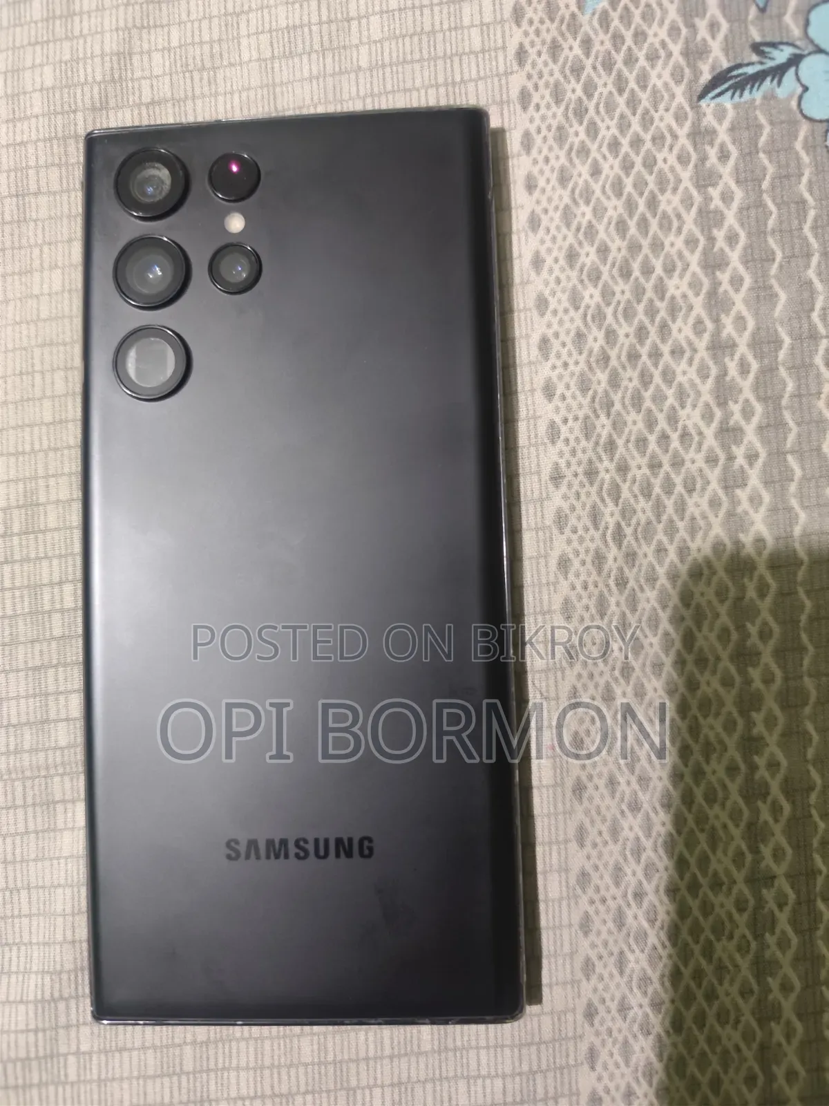Samsung Galaxy S22 Ultra 256 GB Black