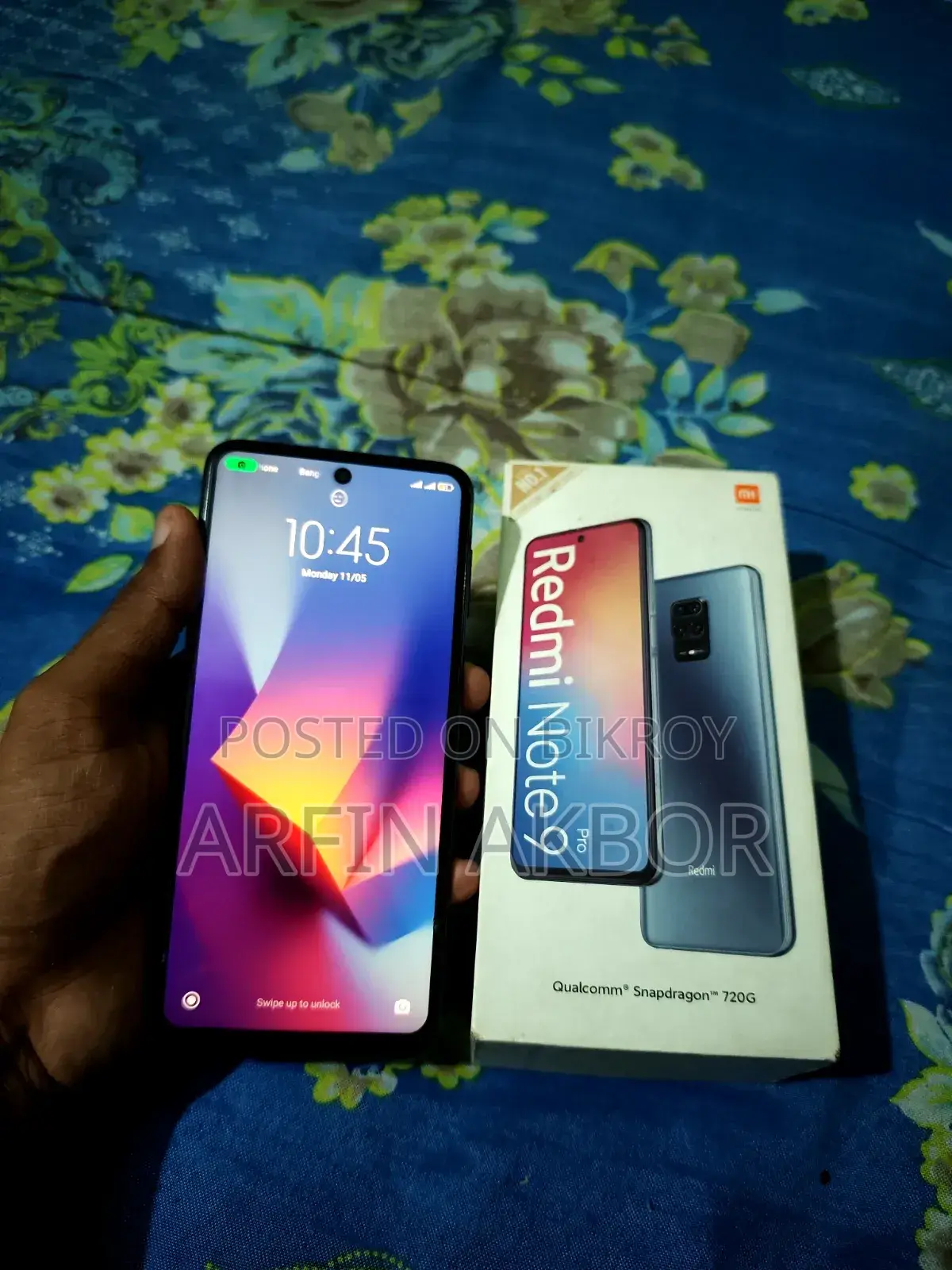 Xiaomi Redmi Note 9 Pro 128 GB Blue