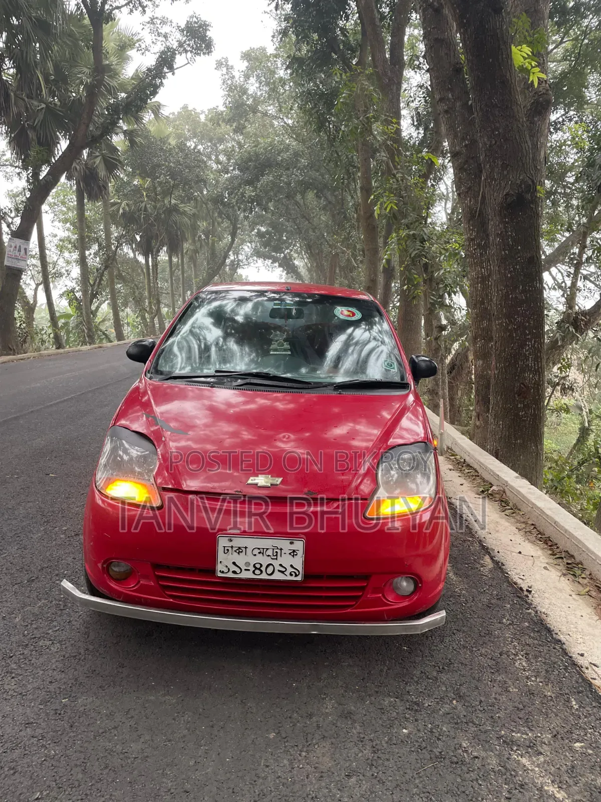 Chevrolet Spark 2008 Red