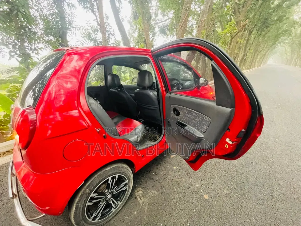 Chevrolet Spark 2008 Red