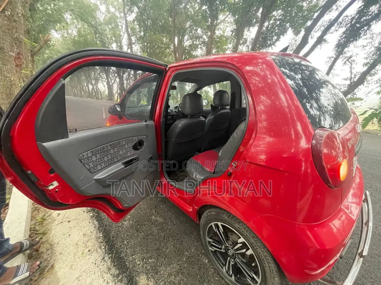 Chevrolet Spark 2008 Red