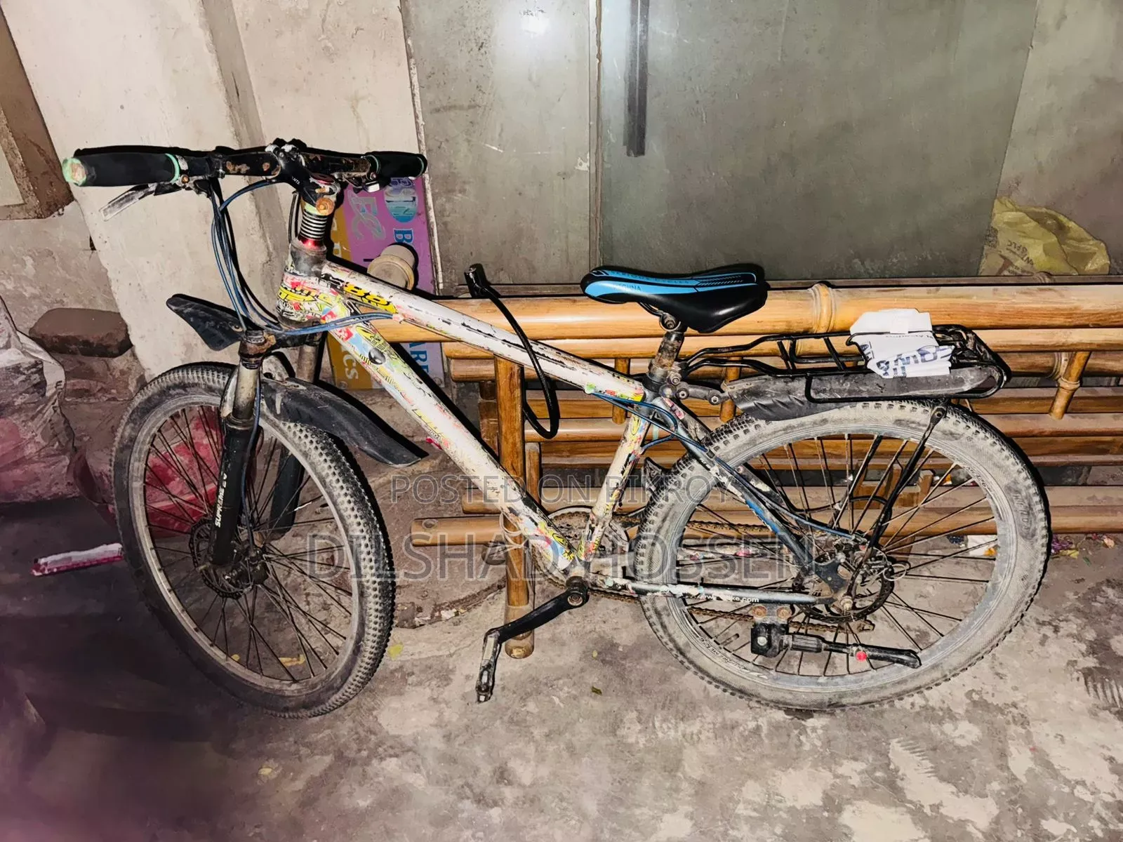 সাইকেলটি ভালো রয়েছে দেখে নিতে পারবেন।