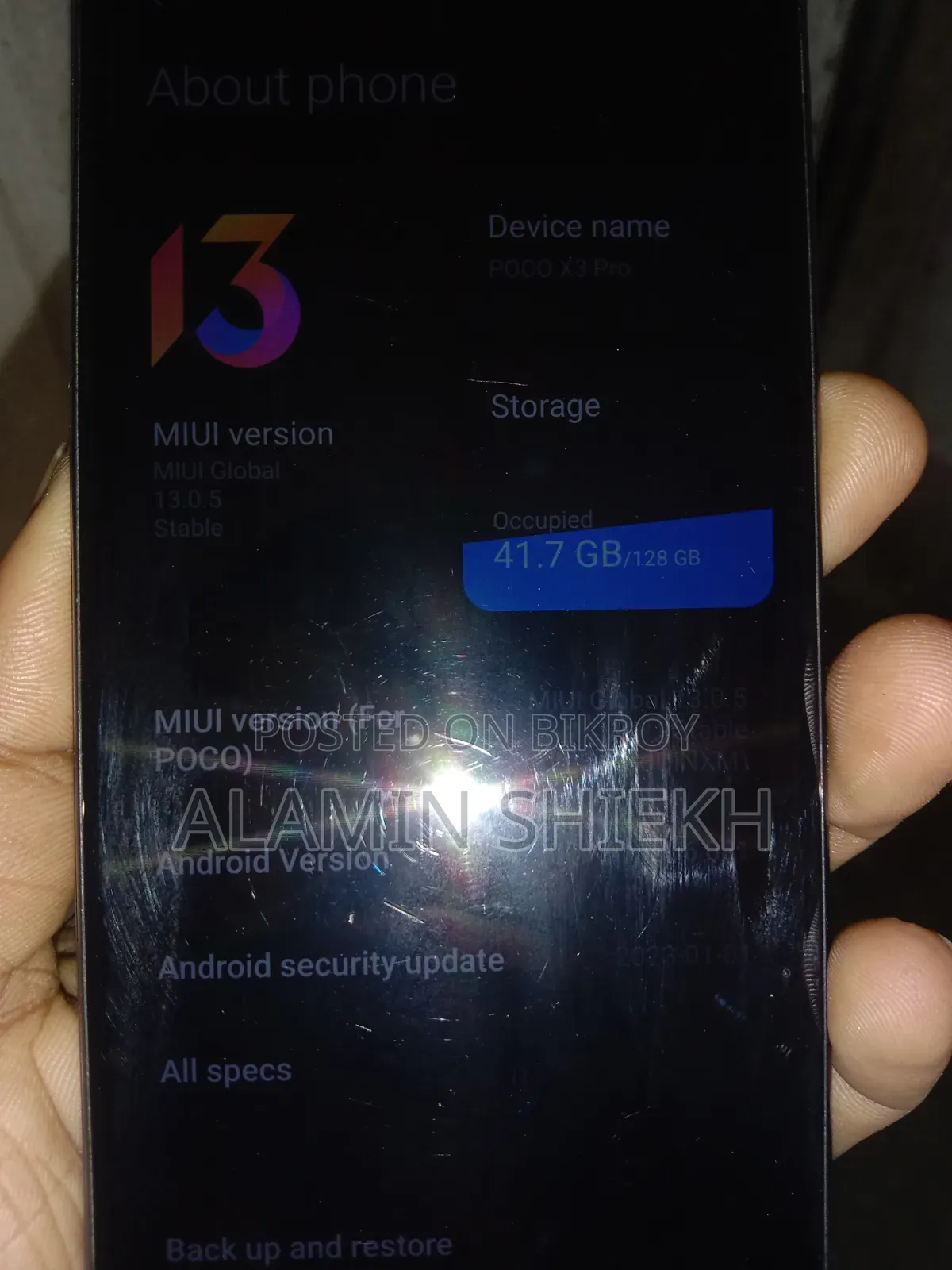 Xiaomi Poco X3 Pro 128 GB Blue