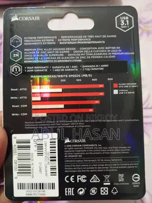 Corsair Flash Voyager GTX Usb 3.1 128gb Premium Flash Drive