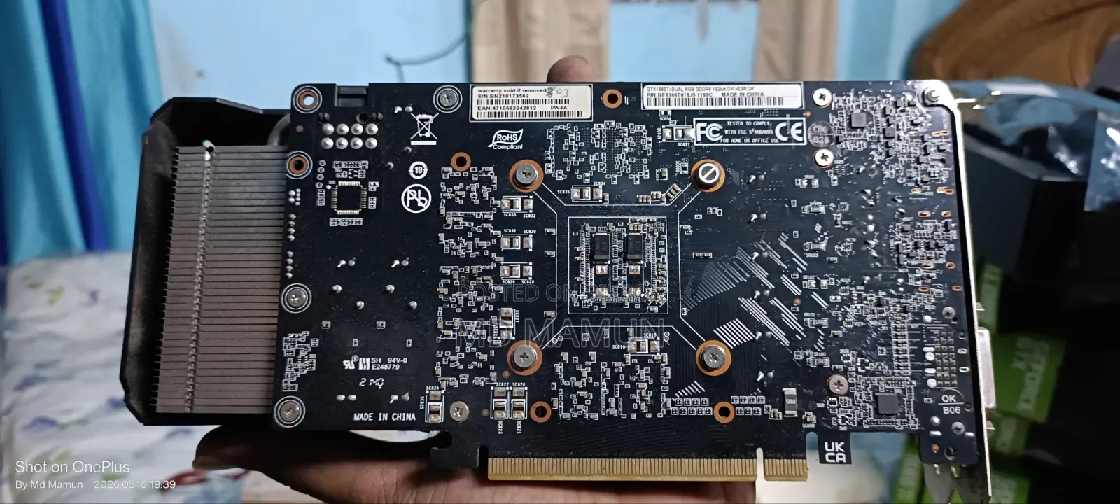 1660 Ti Palit 6gb Dual