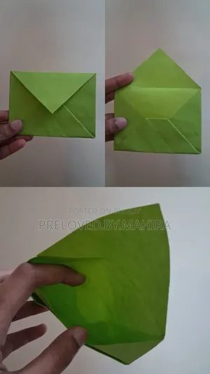 Set of 5 Handmade Craft Envelopes | Mixed Sizes | Eco-Friendly