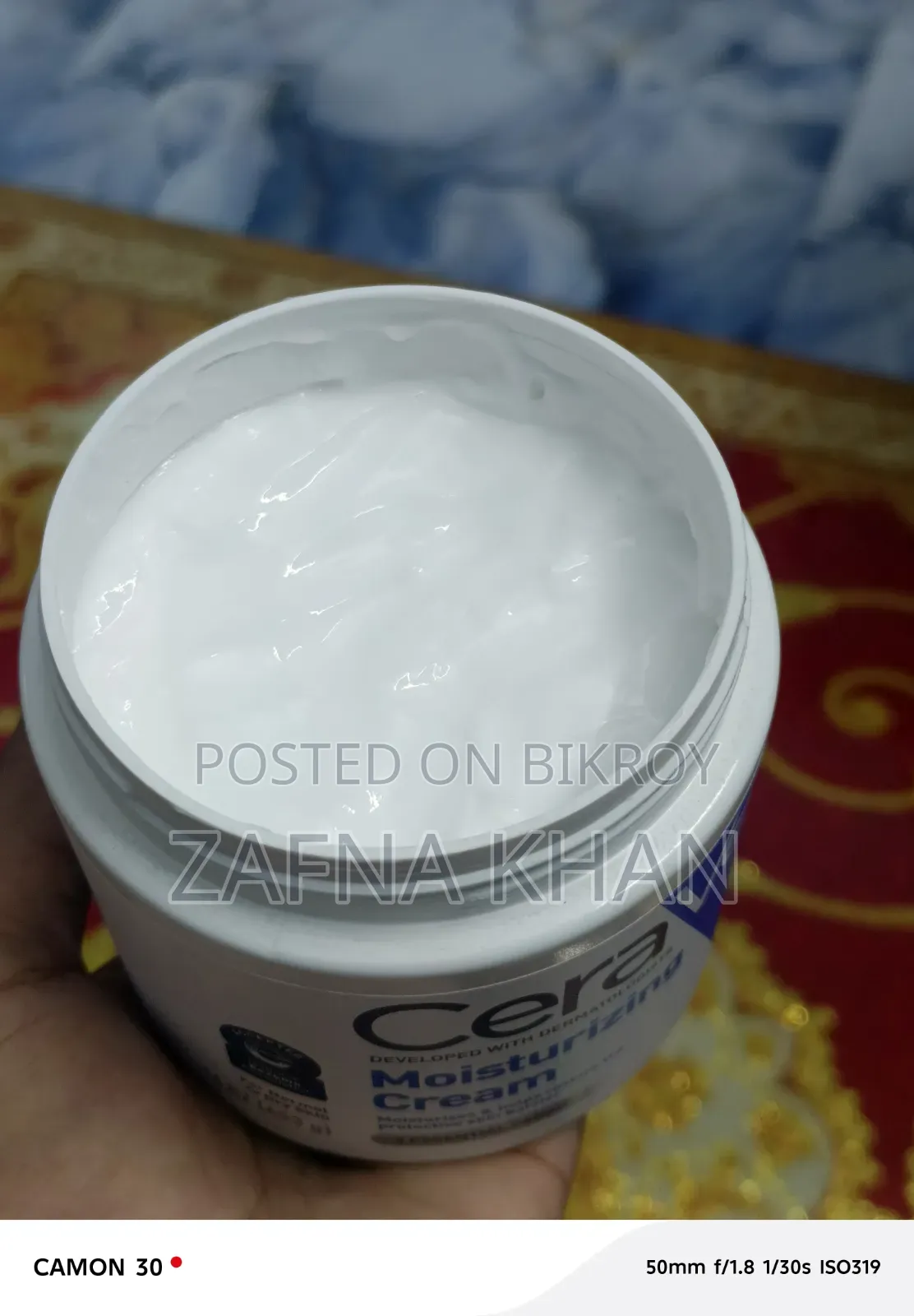 Cerave Moisturizing Cream 453gm USA Authentic - 90% Full