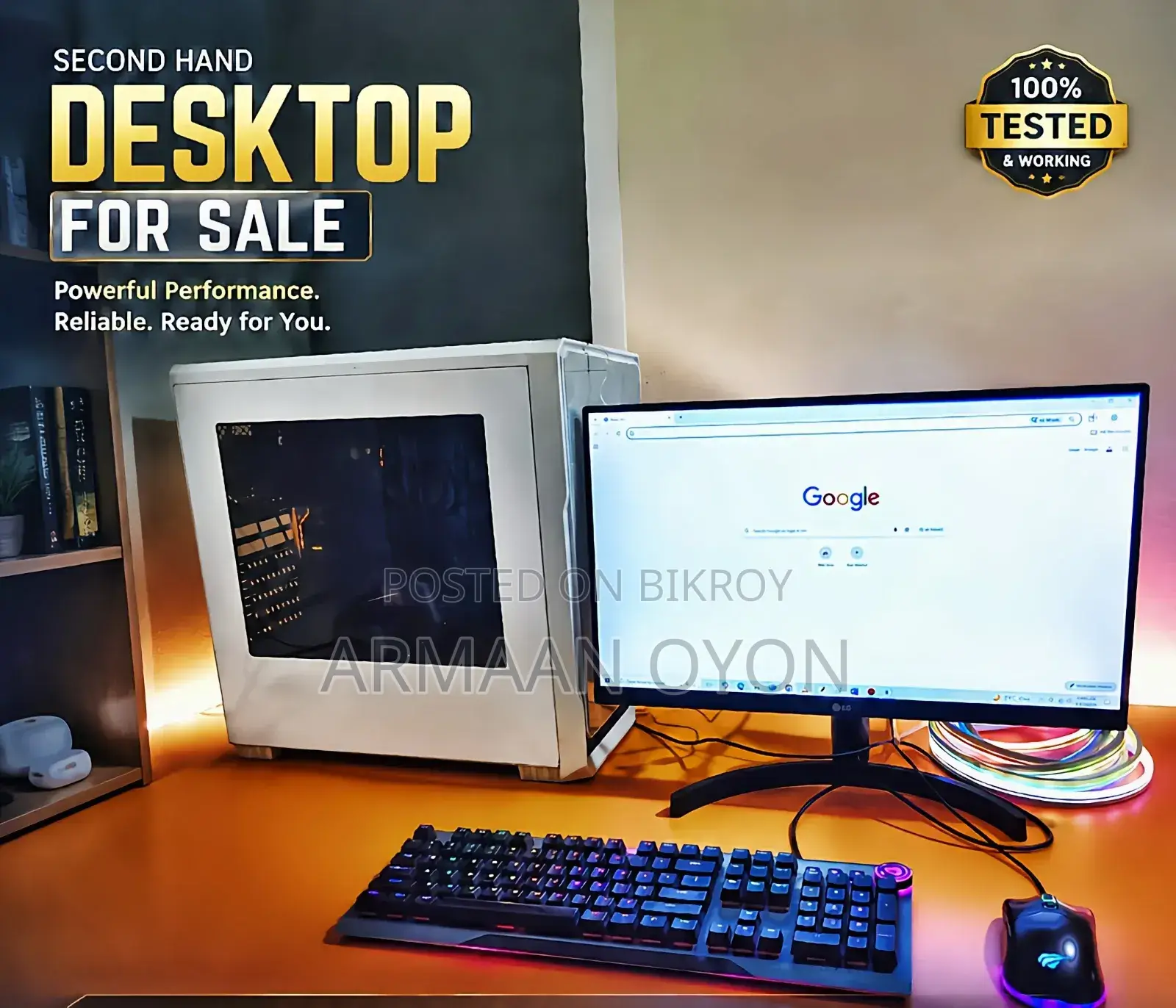 Desktop Computer Asus 16GB Intel Core I5 HDD 1T