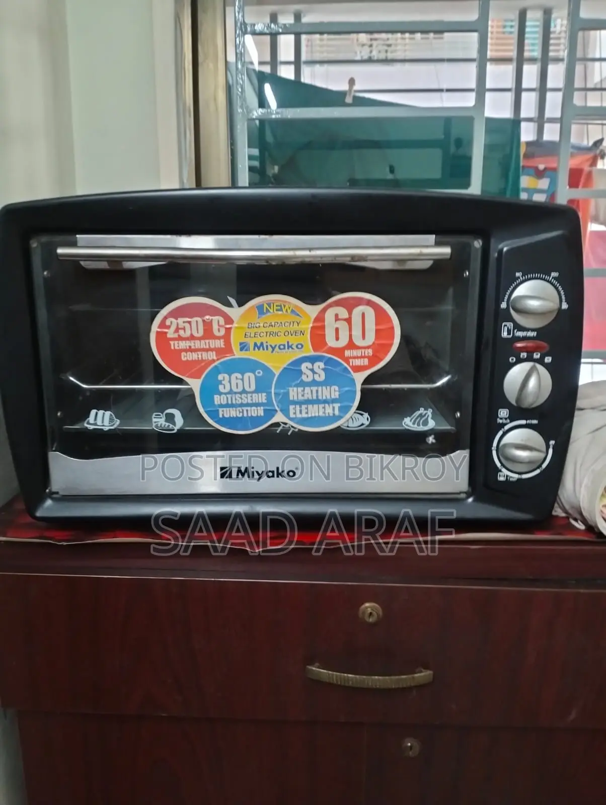 Miyako Electric Oven 30 Litres for Sale