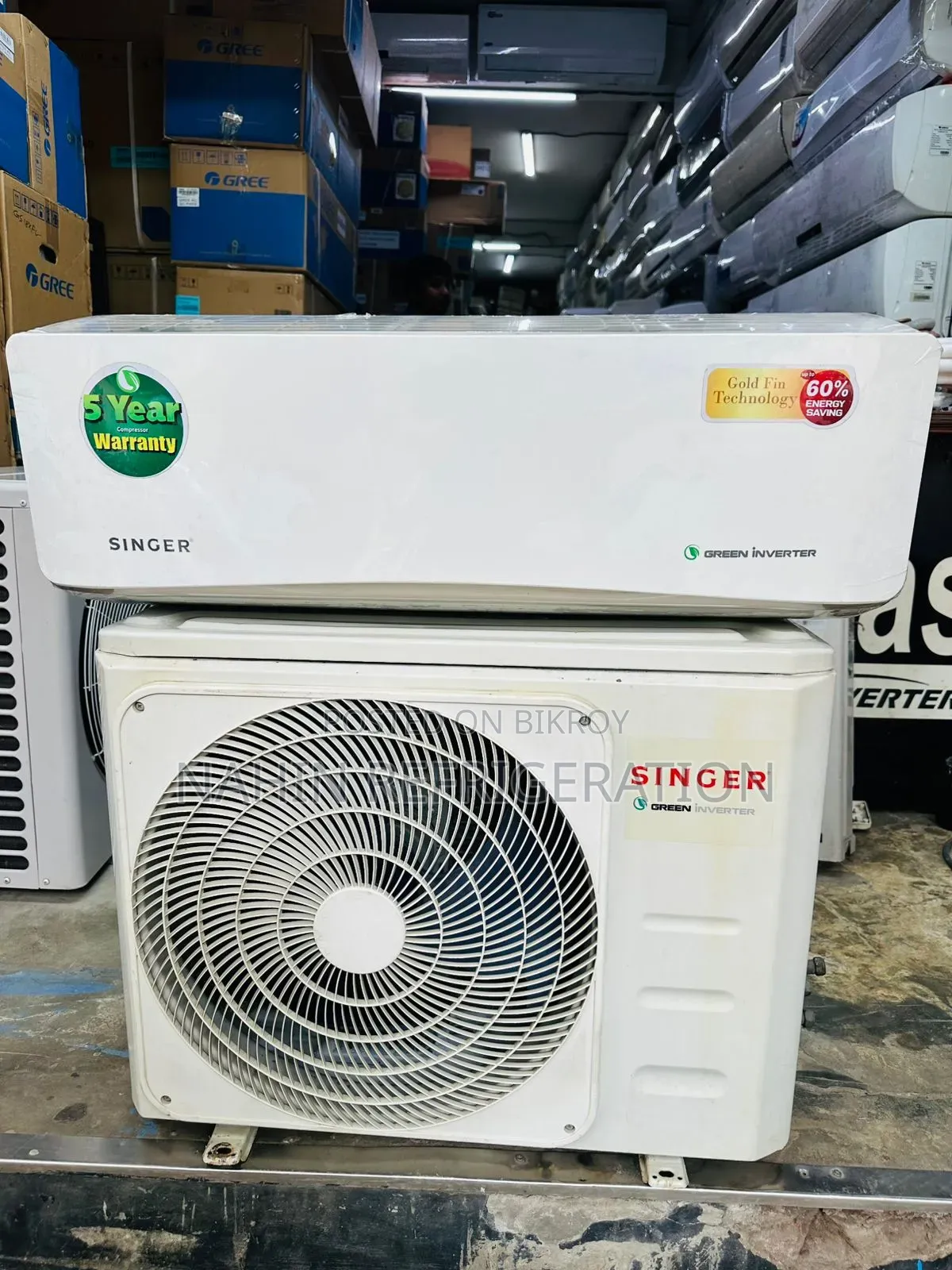 সিঙ্গার ১ টন গ্রিনইনভার্টার স্প্লিট টাইপ এয়ার-কন্ডিশনার
