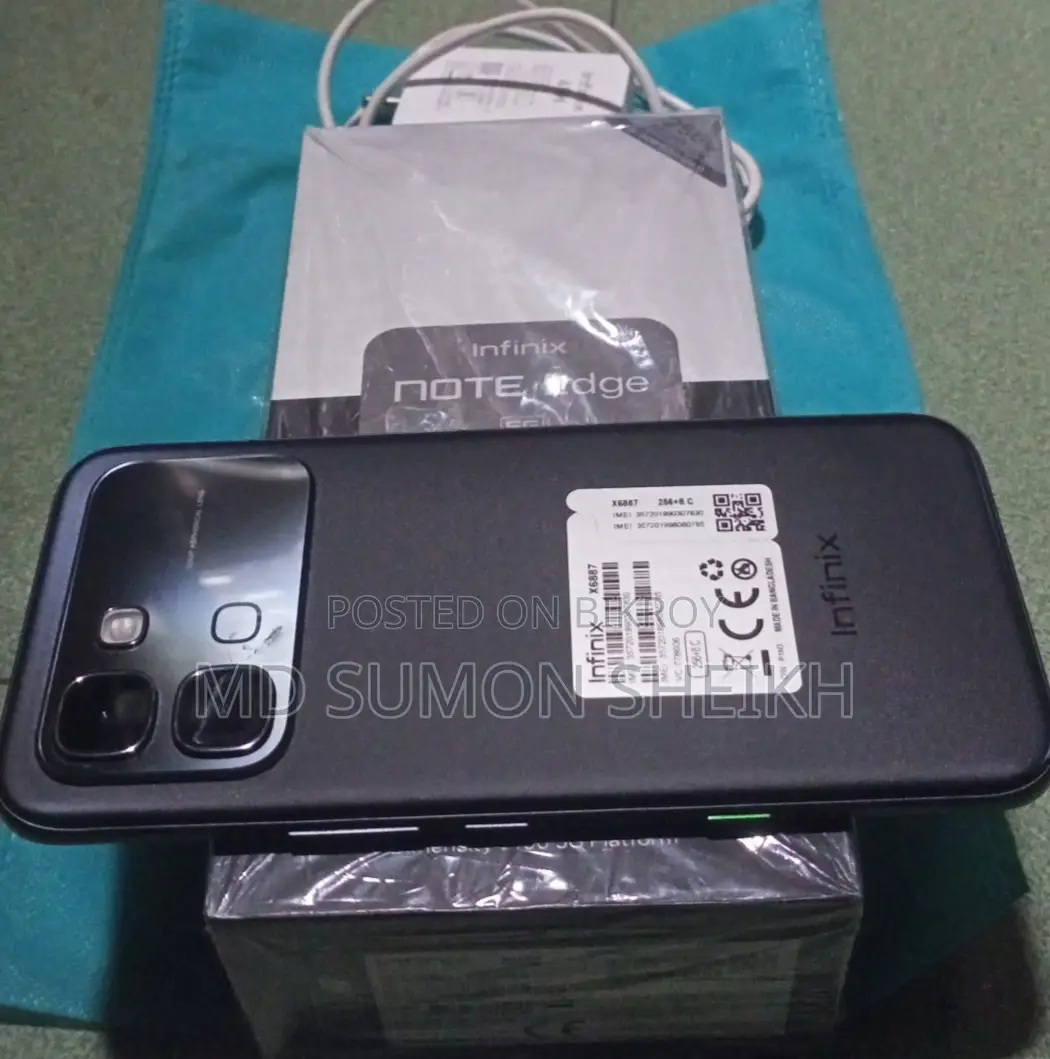 Infinix Note Edge 256 GB Black