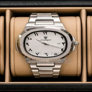 Premium Stainless Steel Luxury Watch - Stylish Square Dial
