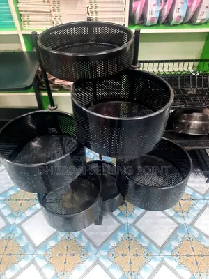 ৬ লেয়ারের রাউন্ড শেপ কিচেন র‍্যাক