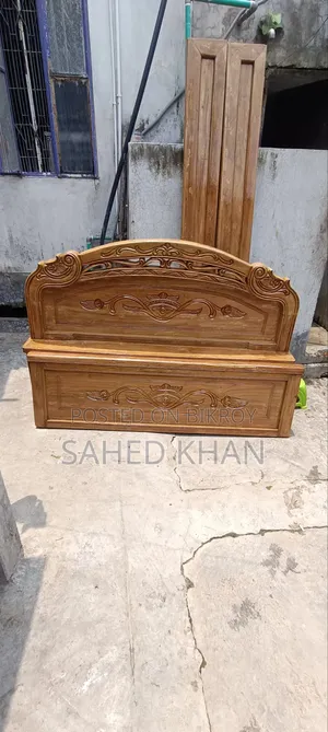 100% Teak Wood Box Bed for Sale